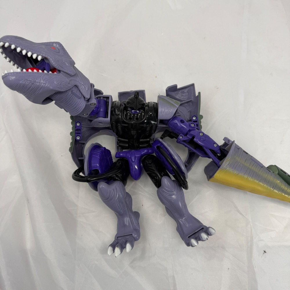 Transformers Beast Wars Megatron T-Rex Action Figure 1995 Hasbro Takara Purple